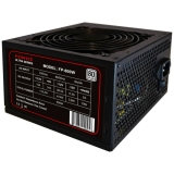 SUPERCASE ULTRA FORCE FP 600W ΜΑΥΡΟ ΤΡΟΦΟΔΟΤΙΚΟ ΥΠΟΛΟΓΙΣΤΗ FULL WIRED 80 PLUS STANDARD 