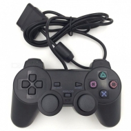 PS02 ΕΝΣΥΡΜΑΤΟ GAMEPAD ΜΑΥΡΟ